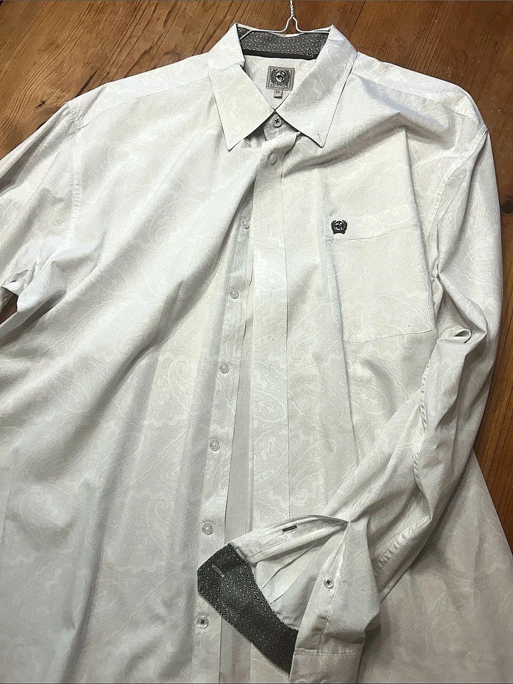 Rocky Mountain Casual Paisley Button Down Shirt Size XL